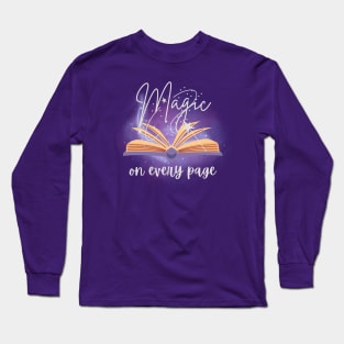 Magic on every page Long Sleeve T-Shirt